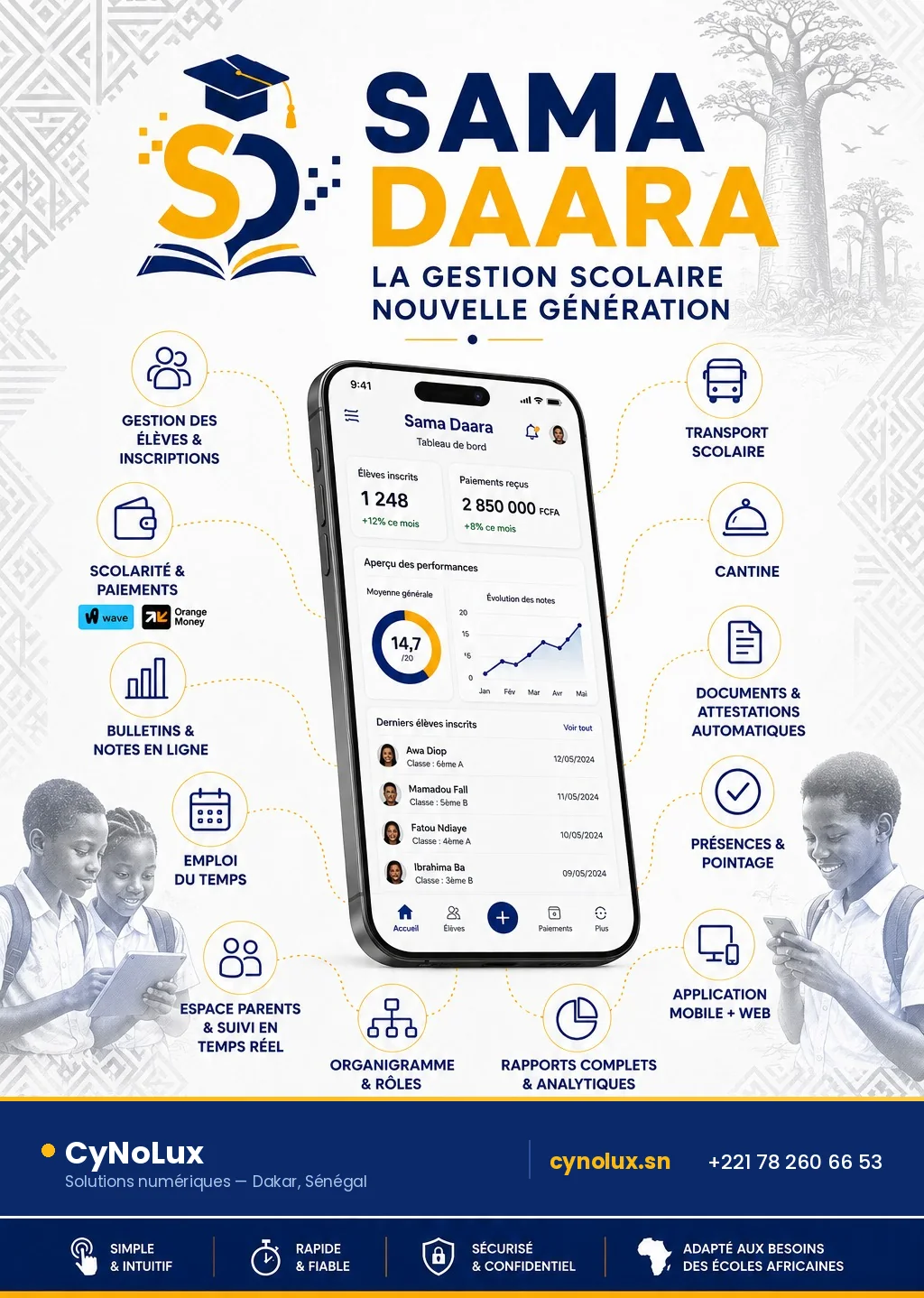 Affiche produit SamaDara